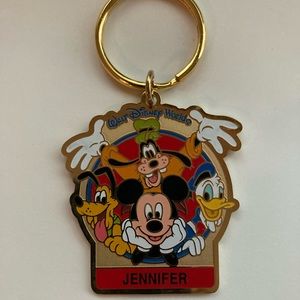 Walt Disney World keychain with name Jennifer